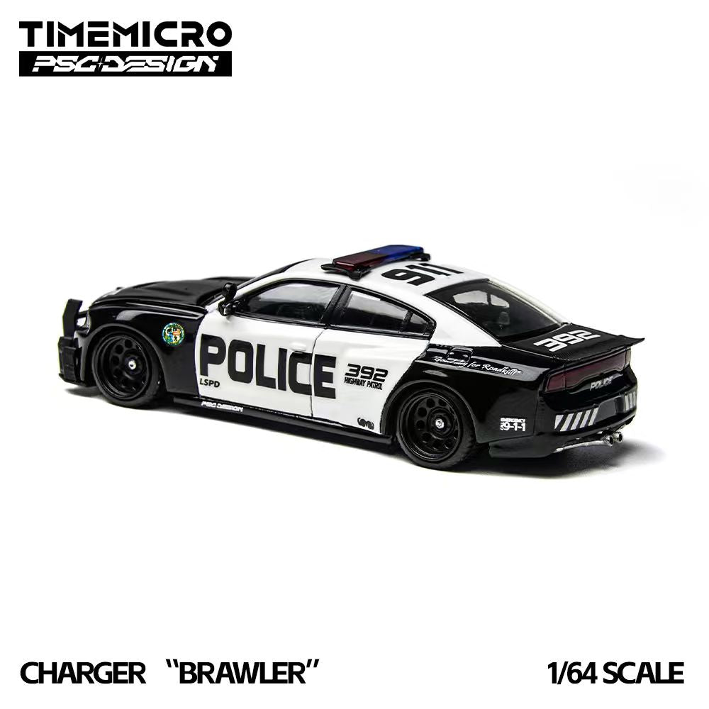[Preorder] TimeMicro X PSC DESIGN 1:64 ”Charger "Brawler" LSPD TM648201