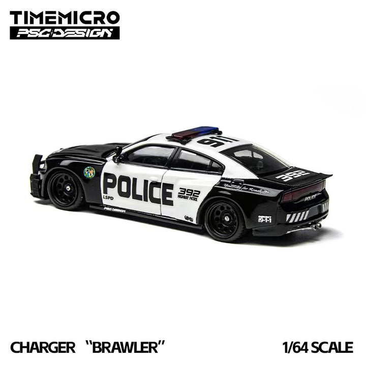 [Preorder] TimeMicro X PSC DESIGN 1:64 ”Charger "Brawler" LSPD TM648201