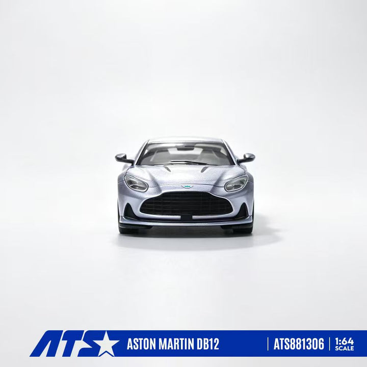 [Preorder] ATS Model 1:64 Aston Martin DB12 Silver/Metallic Brown (2 Colours) ATS881306/ ATS881308