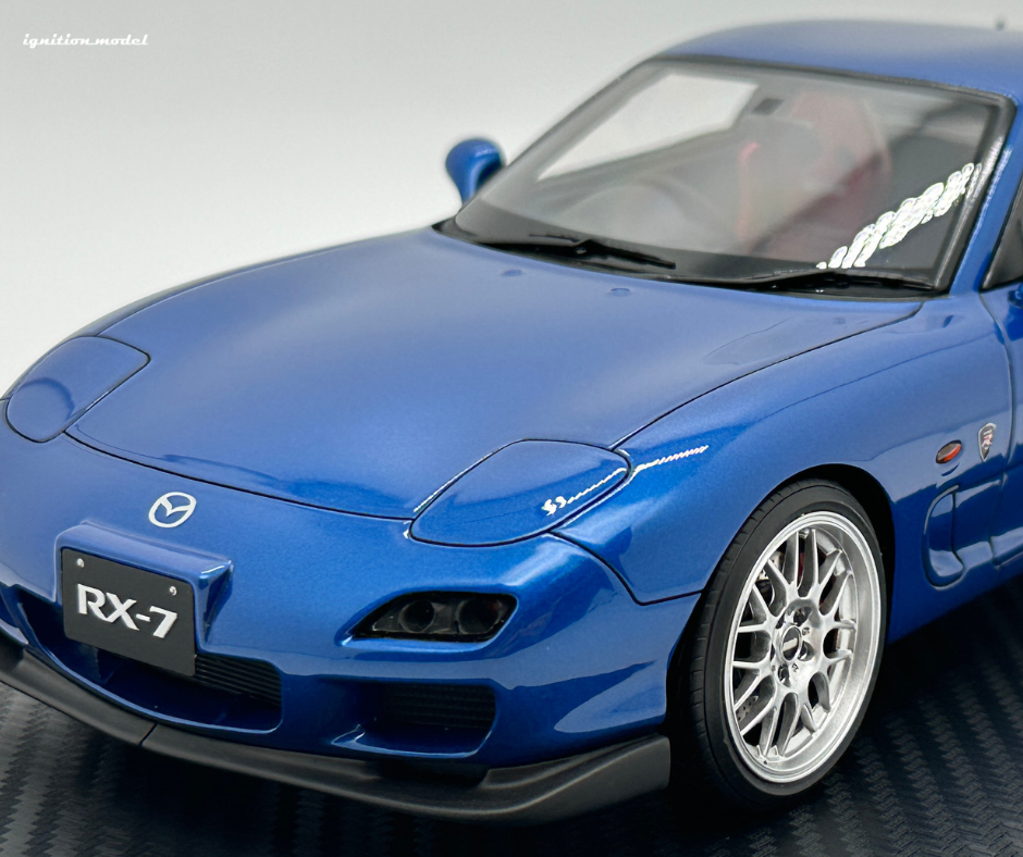 Ignition Model 1:18 MAZDA RX-7 (FD3S) Spirit R Type A Blue Metallic IG3607