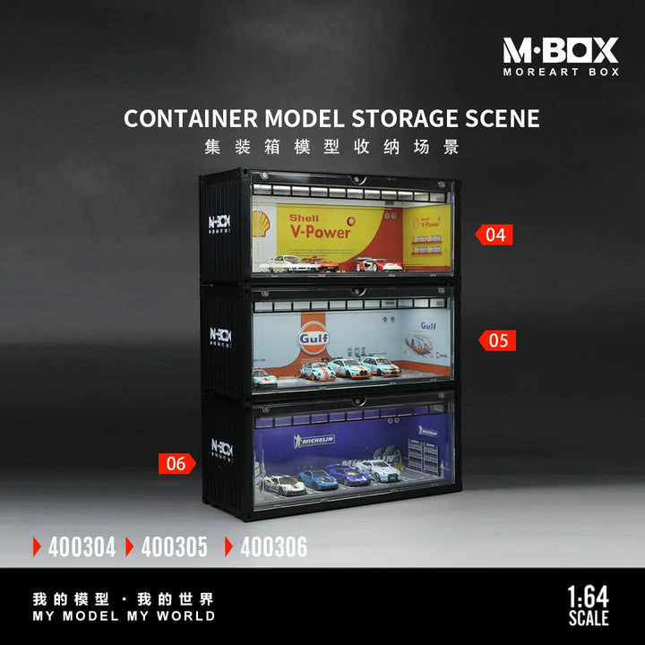 [Preorder] MBOX 1:64 CONTAINER MODEL STORAGE SCENE (3 Versions) MB400304/MB400305/MB400306