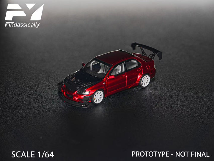[Preorder] Findclassically 1:64 Mitsubishi 9th Generation Modified - Red (6 Versions)