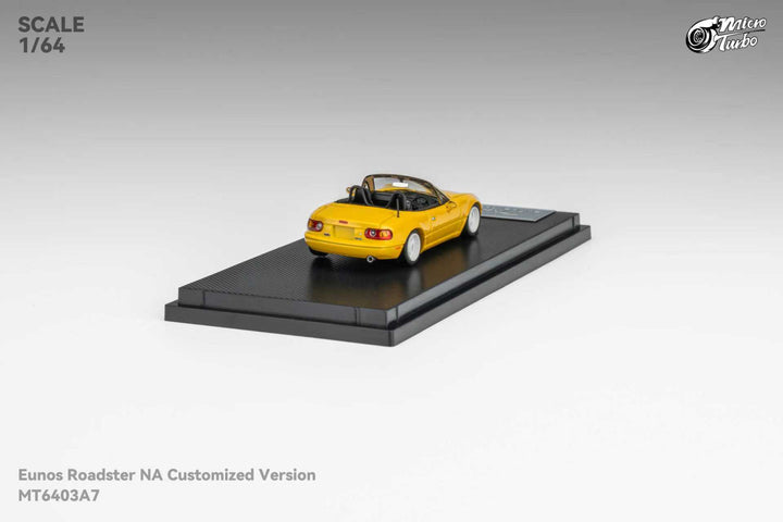 [Preorder] Microturbo 1:64 Mazda MX5 - Metallic Yellow MT6403A7