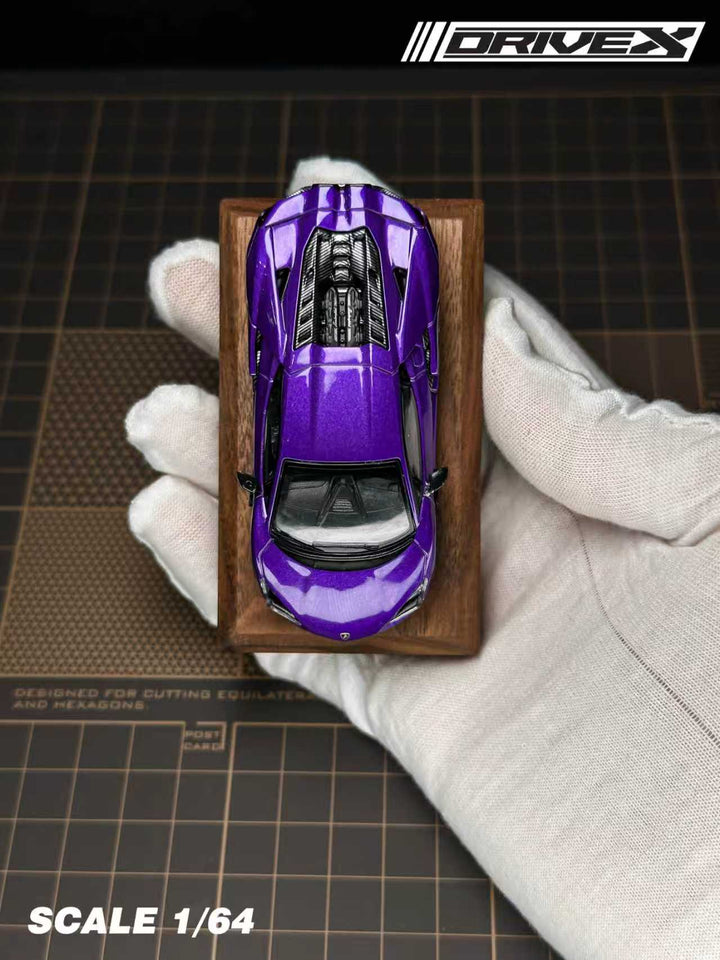 [Preorder] Drive X 1:64 Lamborghini Revuelto Hanging Card Board (7 Colours)