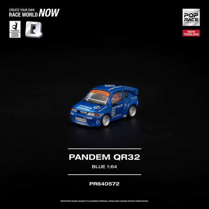 [Preorder] POPRACE 1:64 PANDEM QR32 Blue PR640572