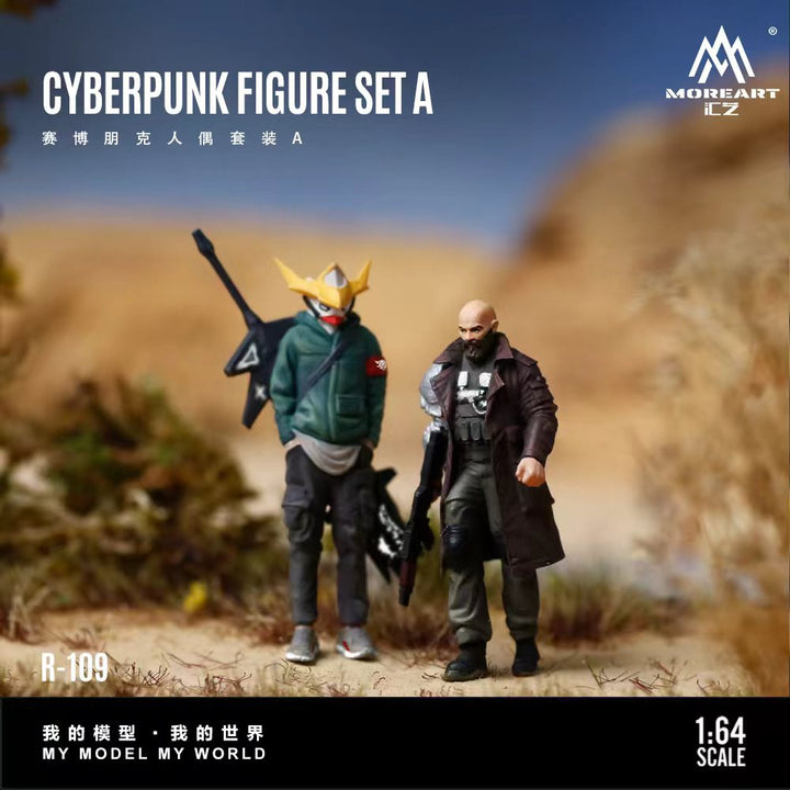 [Preorder] MoreArt 1:64 CYBERPUNK FIGURE SETA MO223109