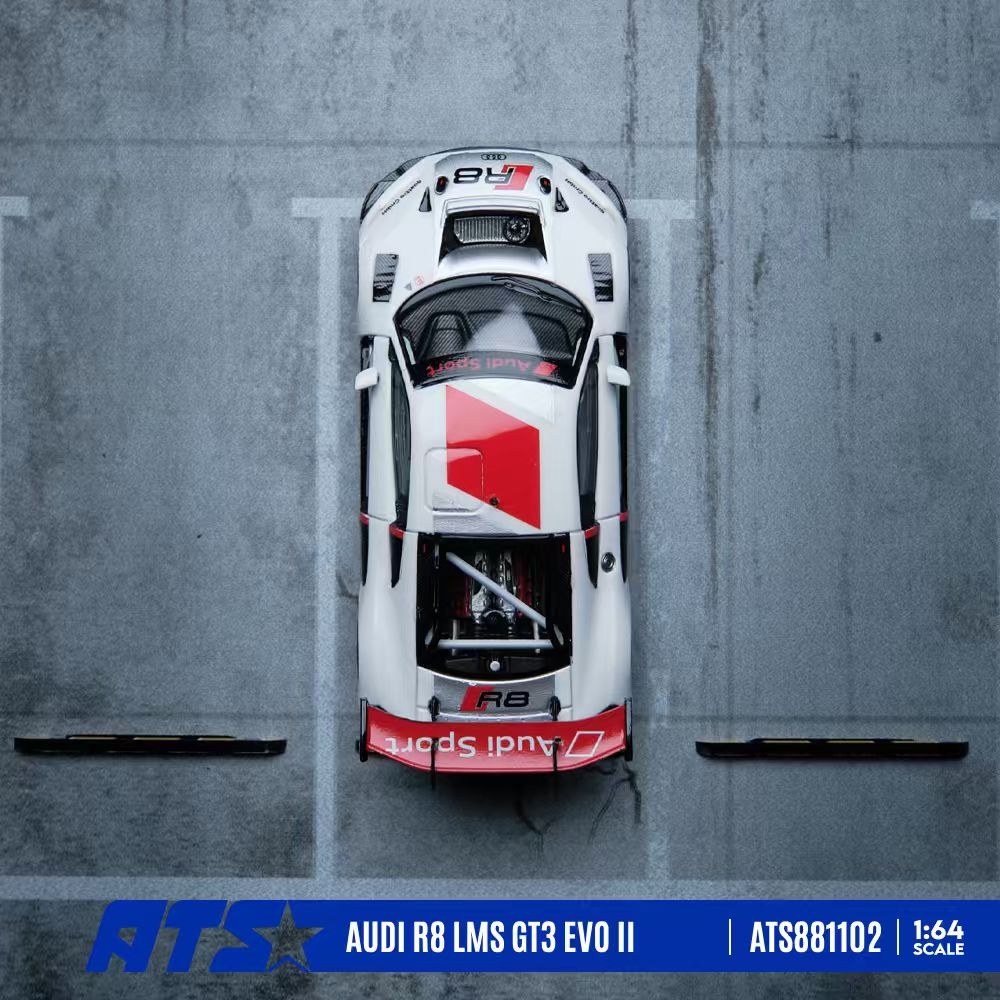 [Preorder] ATS Model 1:64 Audi R8 LMS GT3 EVO II (2 Colours) ATS881102/ATS881104