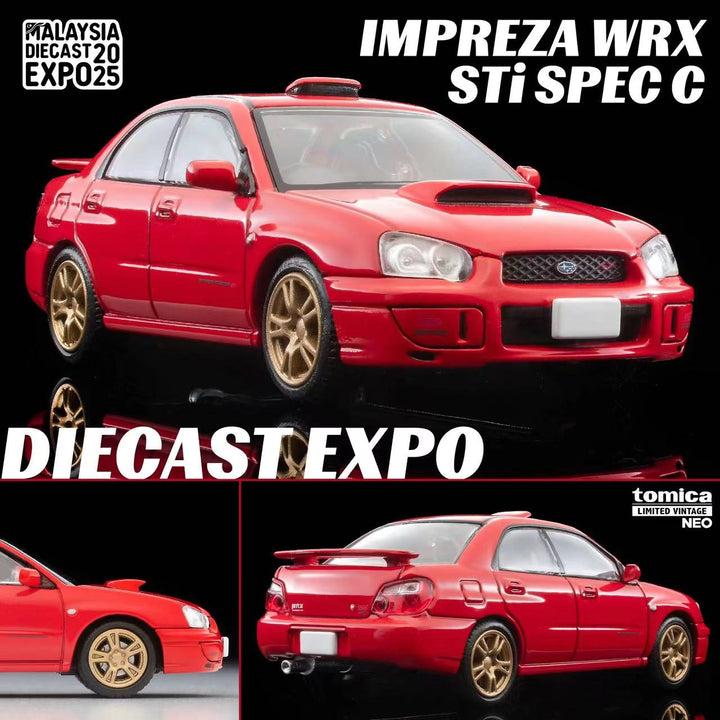 Tomica 1:64 SUBARU IMPREZA WRX STi spec C Malaysia Diecast Expo 2025 Limited Edition