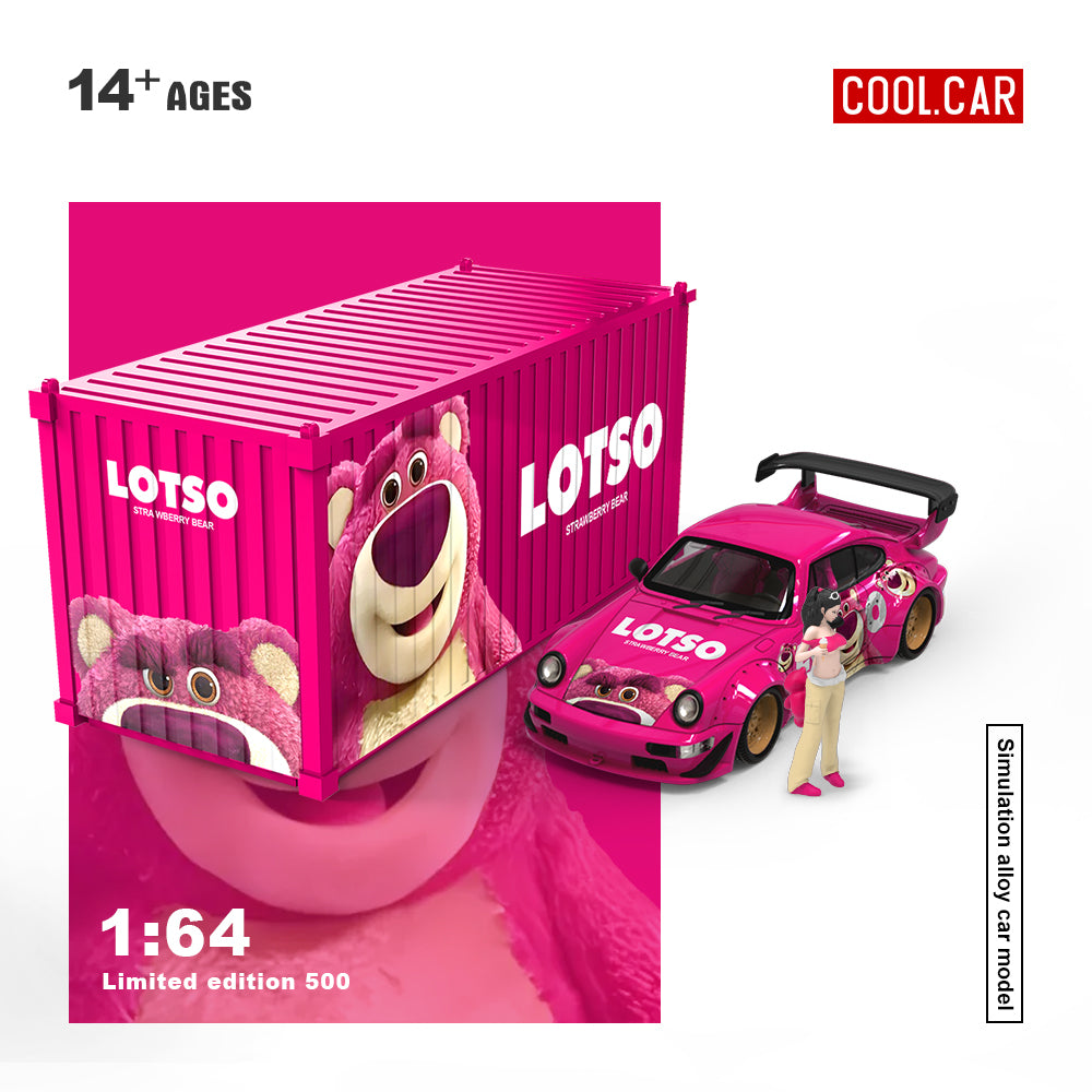 Cool Car 1:64 Porsche 964 LotsoLivery (3 Versions) – Horizon Diecast