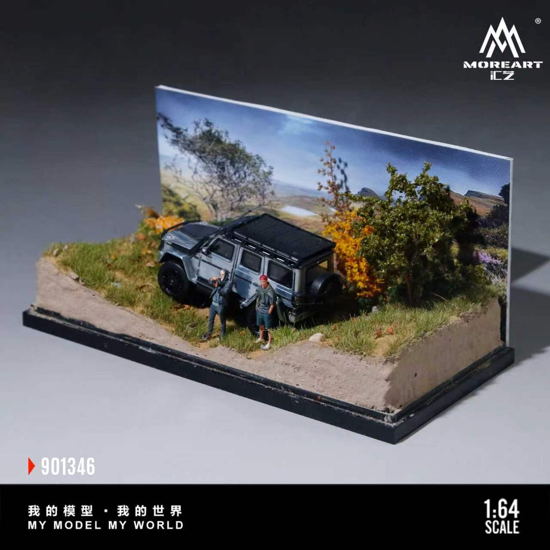 [Preorder] MoreArt 1:64 MOUNTAINOUS TERRAIN OFF-ROADMINIATURE SCENE MO901346