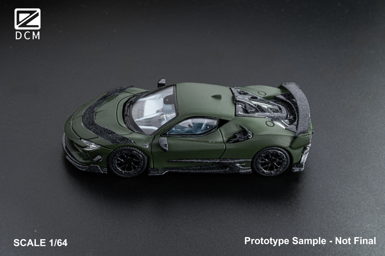 Preorder] DCM 1:64 Ferrari Mansory SF90 F9XX Green (2 Versions