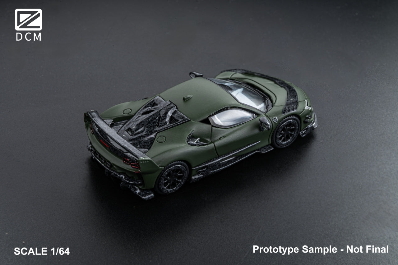 DCM 1:64 Ferrari Mansory SF90 F9XX Green (2 Versions) – Horizon