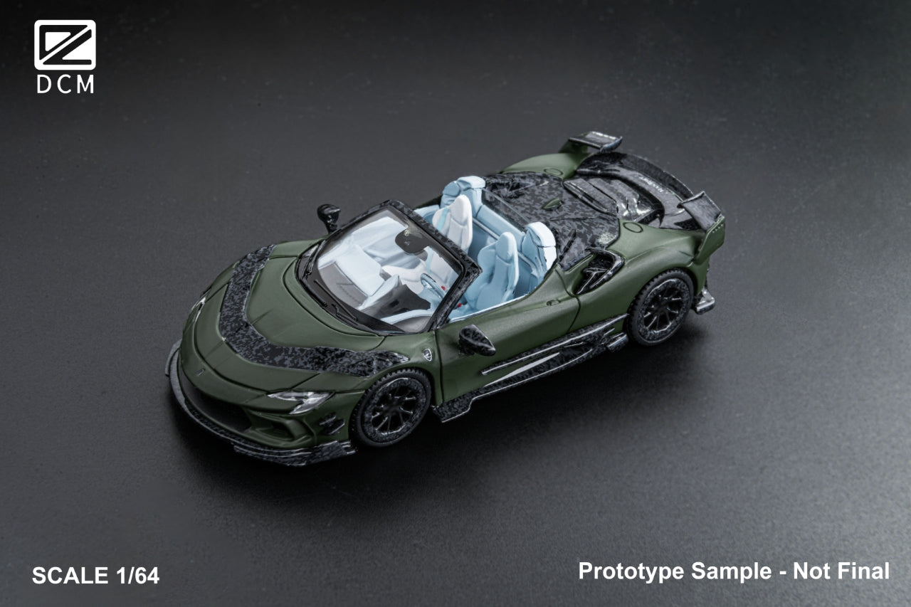 Preorder] DCM 1:64 Ferrari Mansory SF90 F9XX Green (2 Versions