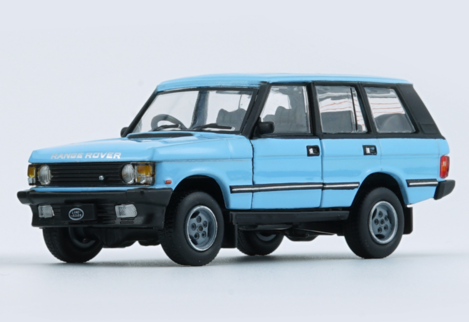 BM Creations 1:64 Land Rover 1992 Range Rover Classic LSE - Tuscan Blue