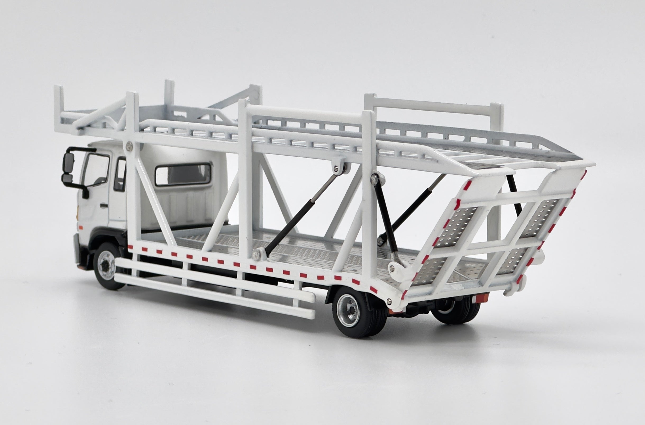 Unique Model × Tiny 1:64 HINO Ranger 500 Double Deck Bridge