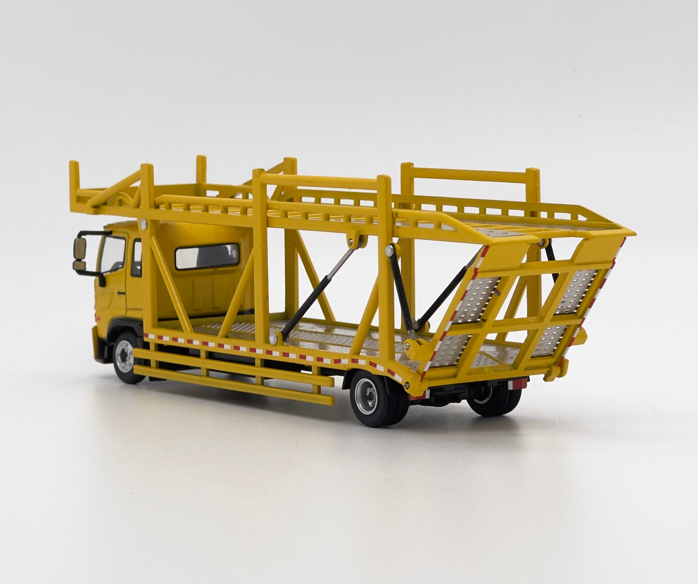 Unique Model × Tiny 1:64 HINO Ranger 500 Double Deck Bridge