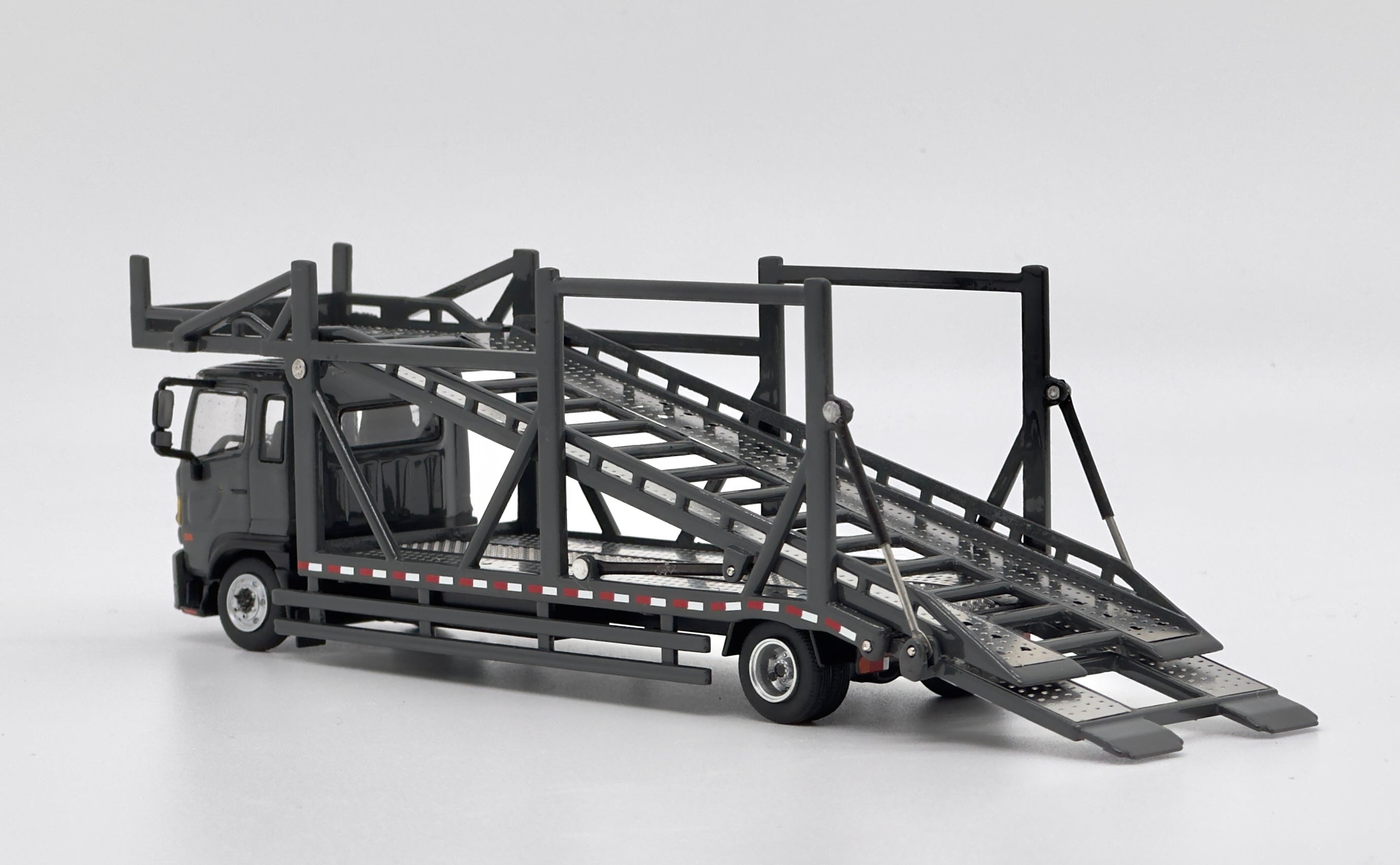 Unique Model × Tiny 1:64 HINO Ranger 500 Double Deck Bridge