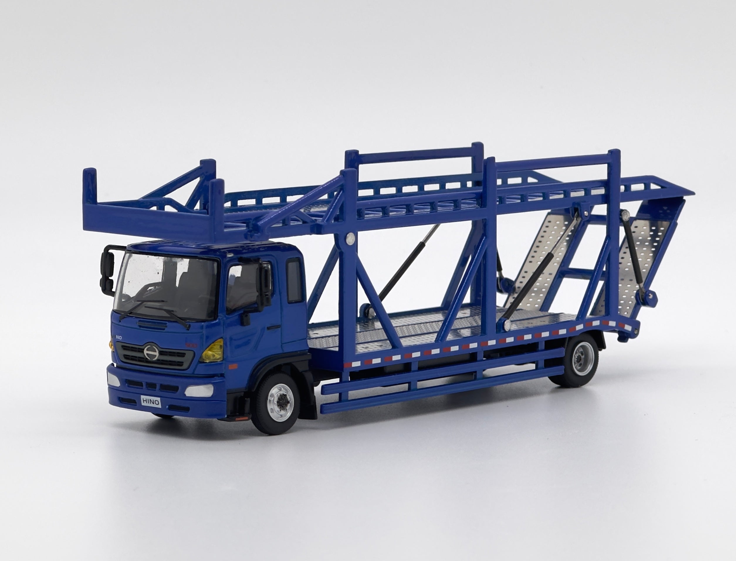 Unique Model × Tiny 1:64 HINO Ranger 500 Double Deck Bridge