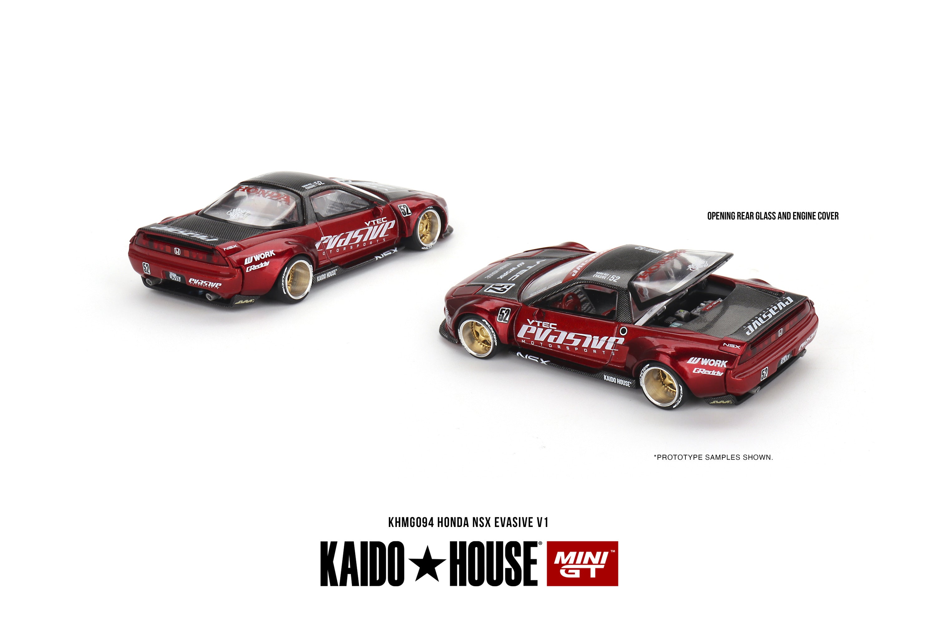 Kaido + MINIGT 1:64 Honda NSX Evasive V1 KHMG094 – Horizon Diecast