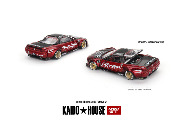 [Preorder] Kaido + MINIGT 1:64 Honda NSX Evasive V1