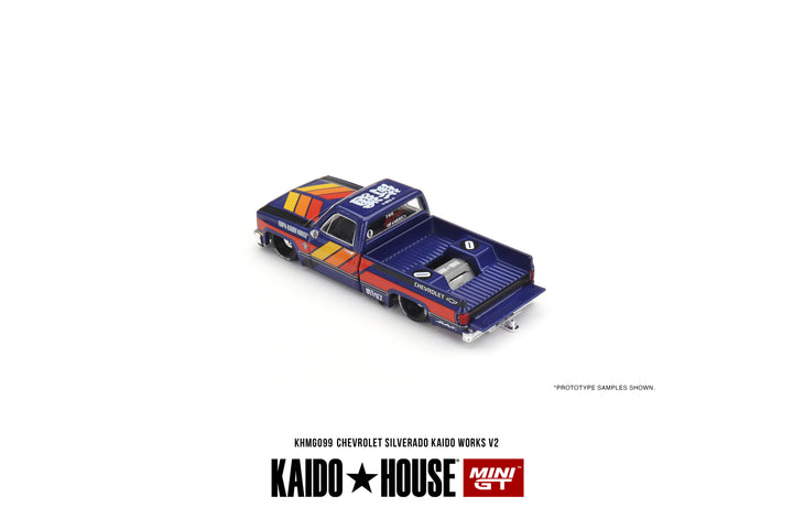 Kaido + MINIGT 1:64 Chevrolet Silverado KAIDO WORKS V2