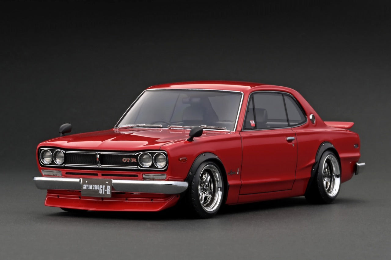 [Preorder] Ignition Model 1:18 Nissan Skyline 2000 GT-R (KPGC10) Red