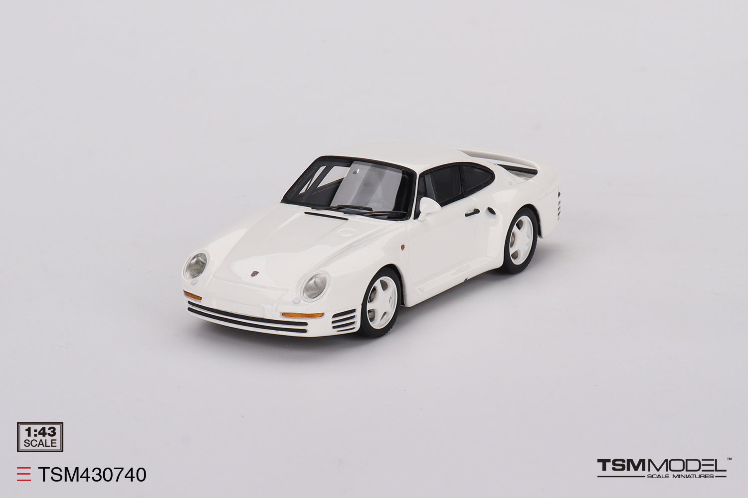 TSM 1:43 Porsche 959 Sport Grand Prix - White – Horizon Diecast