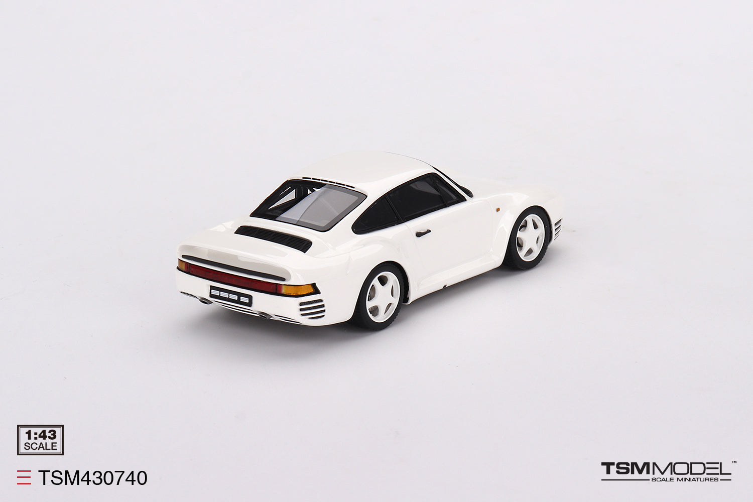 TSM 1:43 Porsche 959 Sport Grand Prix - White – Horizon Diecast