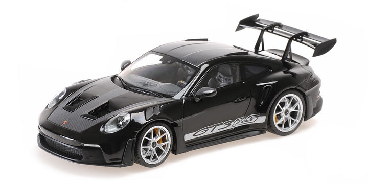 [Preorder] MINICHAMPS 1:18 PORSCHE 911 (992) GT3RS 2023 Black w/ Silver Decor