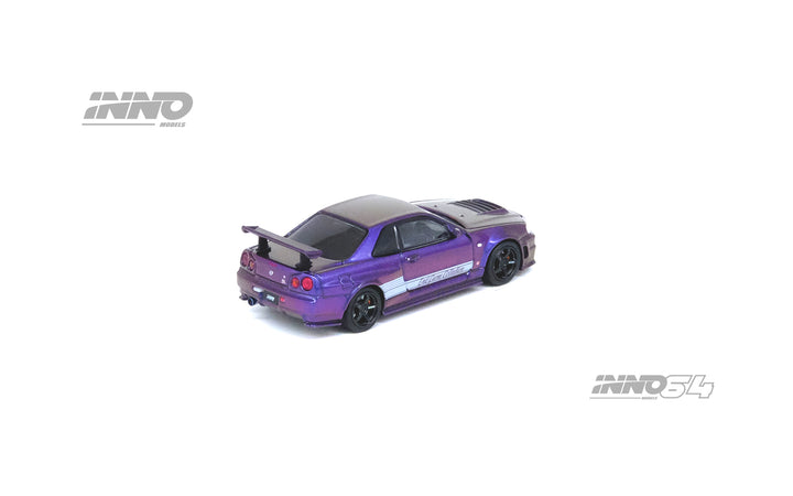 Inno64 1:64 Nissan Skyline GT-R (R34) Z-Tune "ENDGAME" Australia Special Edition IN64-R34ZT-ENDGAME Rear