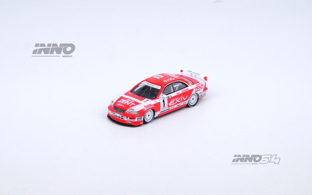 Inno64 1:64 TOYOTA CORONA EXIV #1 "ZENT" M. SEKIYA / #37 "ESSO" M. KRUMM JTCC 1995 Box Set Collection