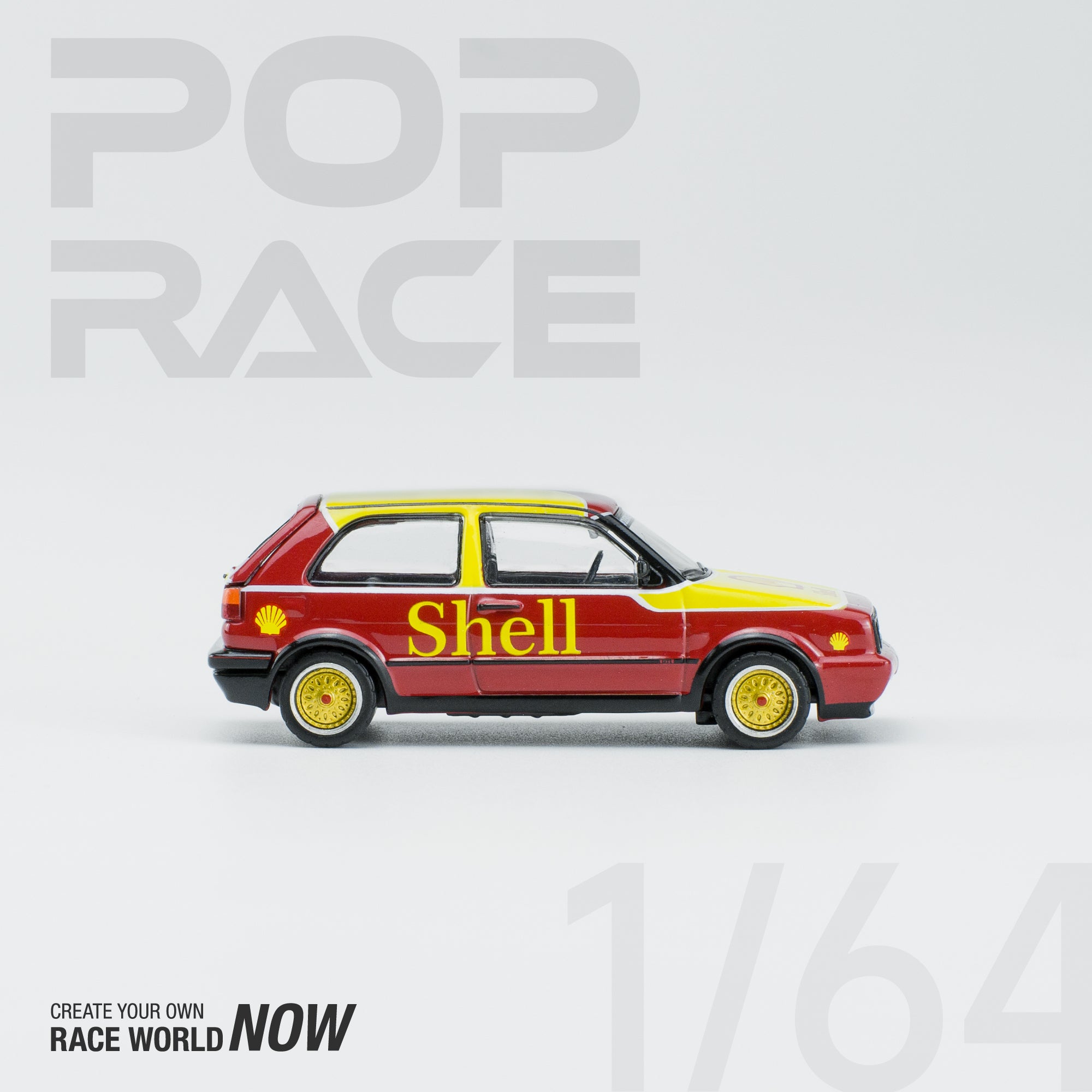 POPRACE 1:64Shell Volkswagen Golf GTI MKII PR640036 – Horizon Diecast