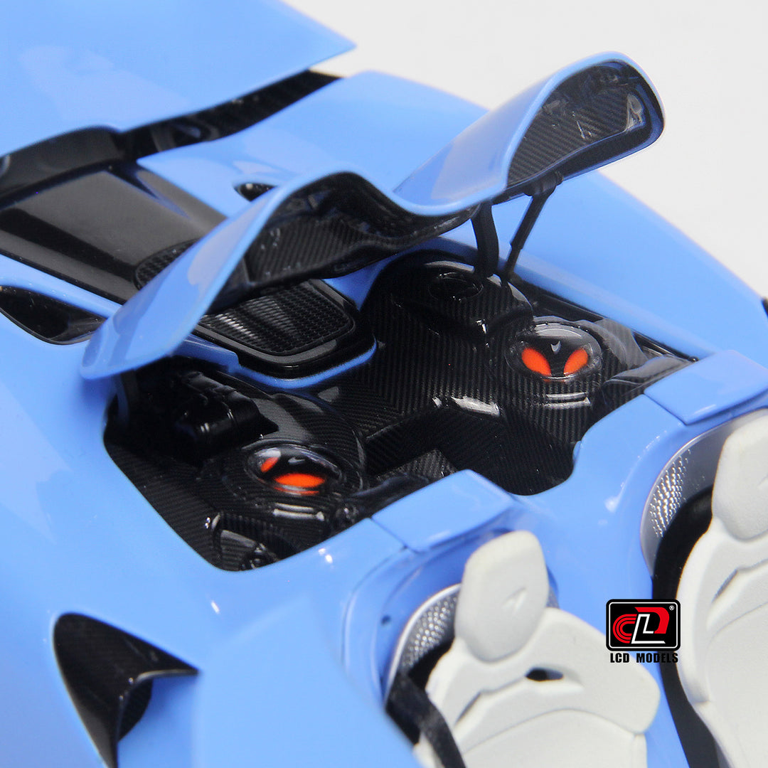 [Preorder] LCD 1:18 McLaren ELVA - Blue LCD18015-BU