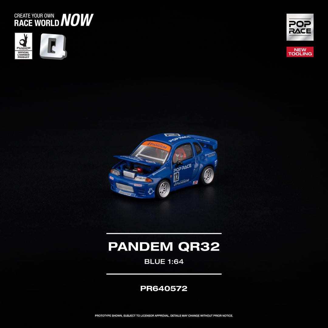 [Preorder] POPRACE 1:64 PANDEM QR32 Blue PR640572