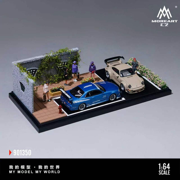 [Preorder] MoreArt 1:64 VINE WALL SCENE MO901350