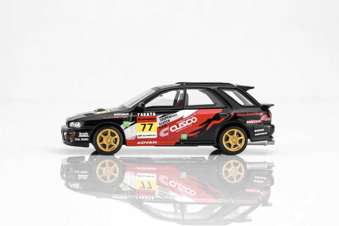 [Preorder] MOTORHELIX 1:64 Subaru lmpreza Wagon WRX STi Version VI M67109/M67110 (2 Variants)