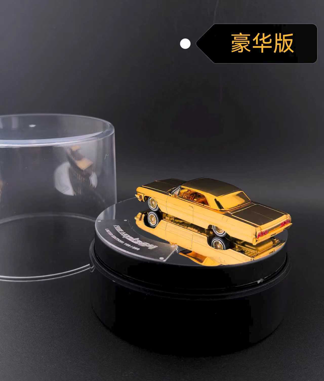 Fine Works 1:64 Chevrolet Impala West Coast Bouncing Cars (2