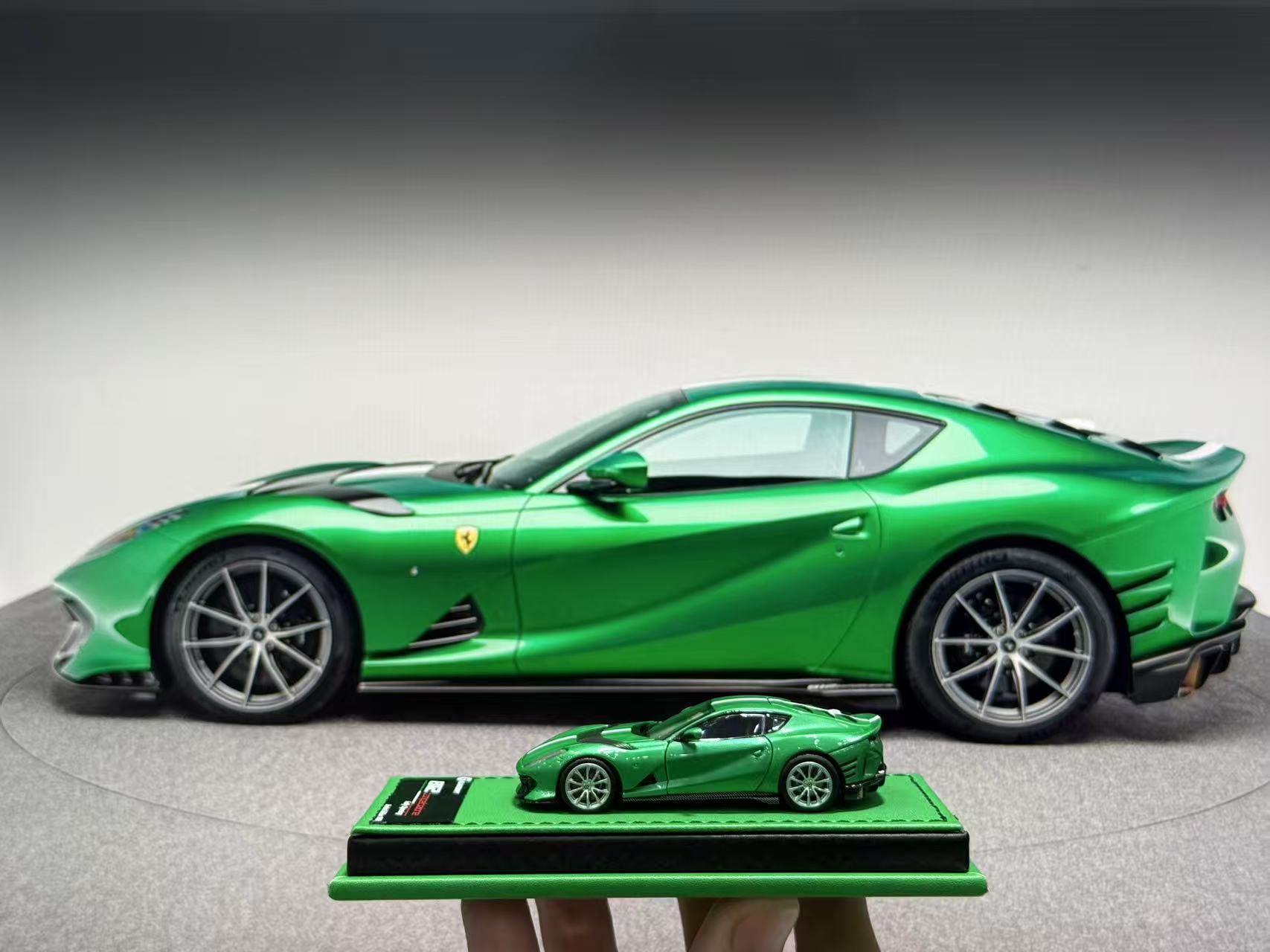 Preorder] GlamCraft 1:64 Ferrari 812C Metallic Green – Horizon Diecast
