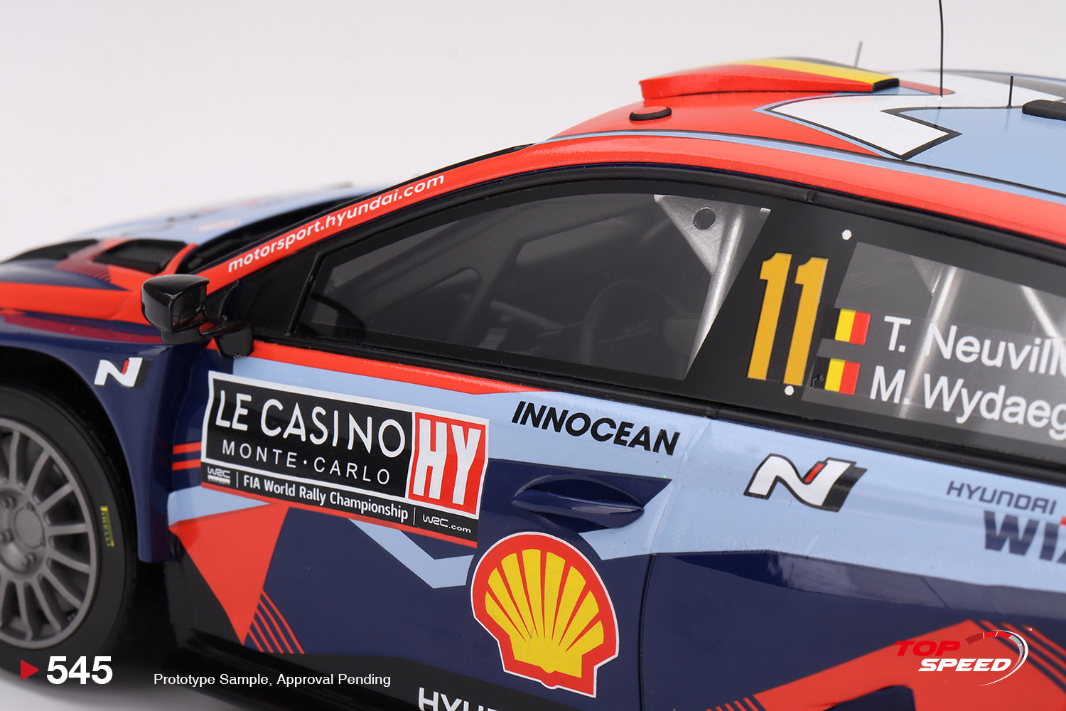 ixo/イクソ ヒョンデ i20 N RALLY1 2023年モンテカルロラリー #6