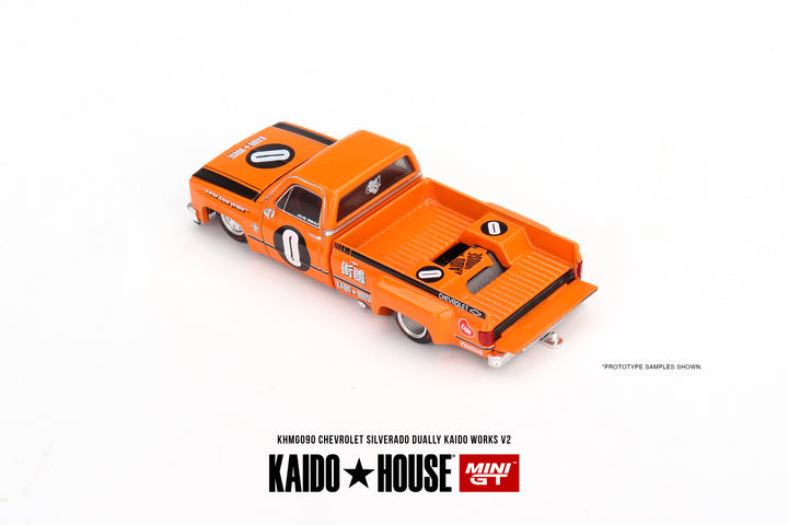 [Preorder] Kaido House + MINIGT 1:64 Chevrolet Silverado Dually KAIDO WORKS V2