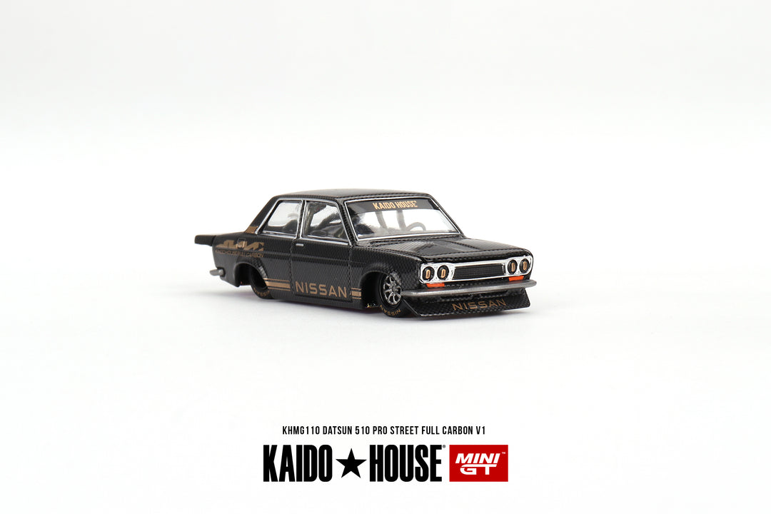[Preorder] Kaido House + MINIGT 1:64 Datsun 510 Pro Street Full Carbon V1
