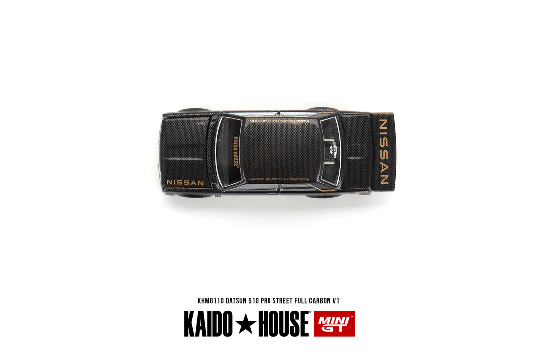 [Preorder] Kaido House + MINIGT 1:64 Datsun 510 Pro Street Full Carbon V1