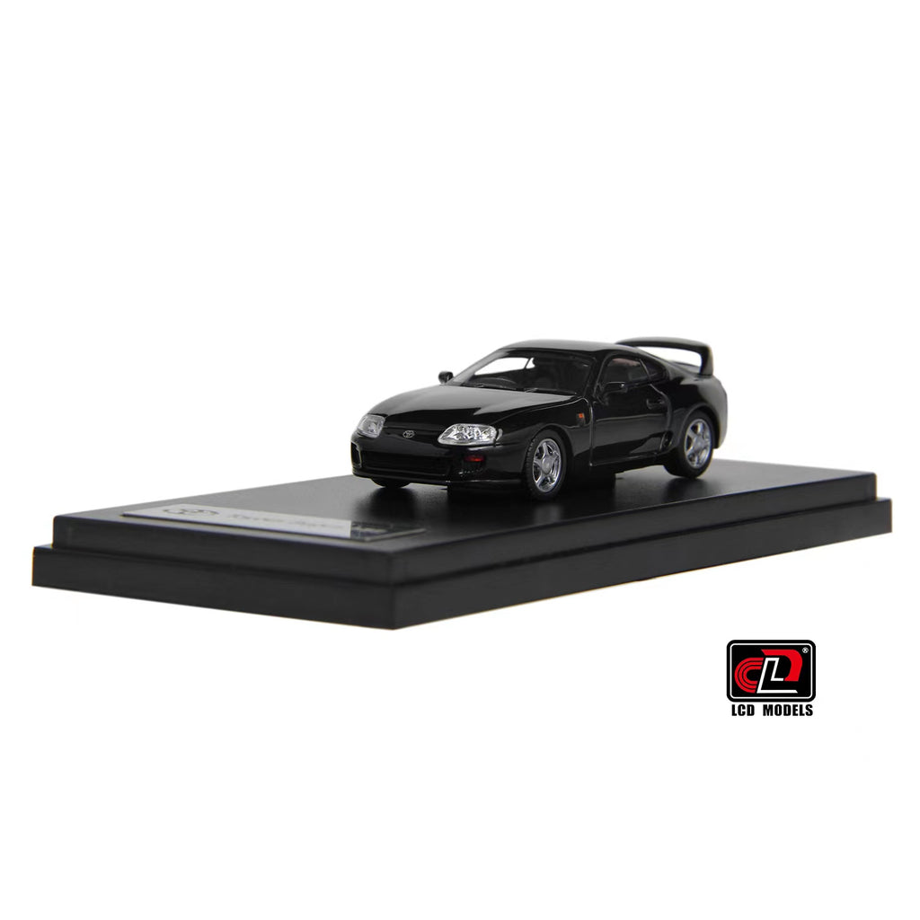 LCD 1:64 Supra Mk4 A80 Black – Horizon Diecast