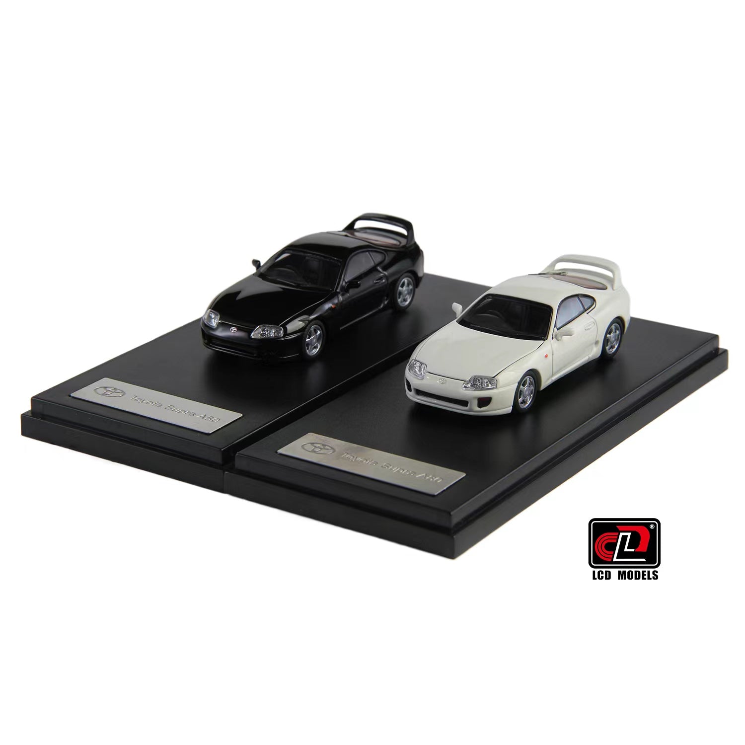 LCD 1:64 Supra Mk4 A80 Black – Horizon Diecast
