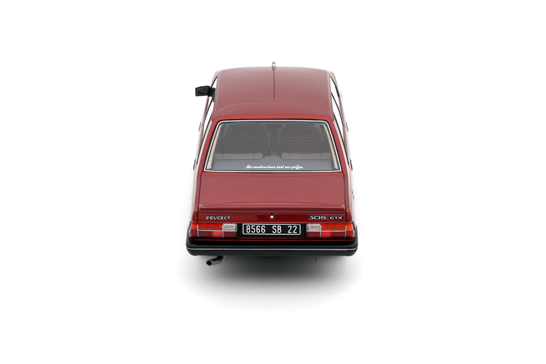 [Preorder] OttOmobile 1:18 PEUGEOT 305 GTX RED 1985