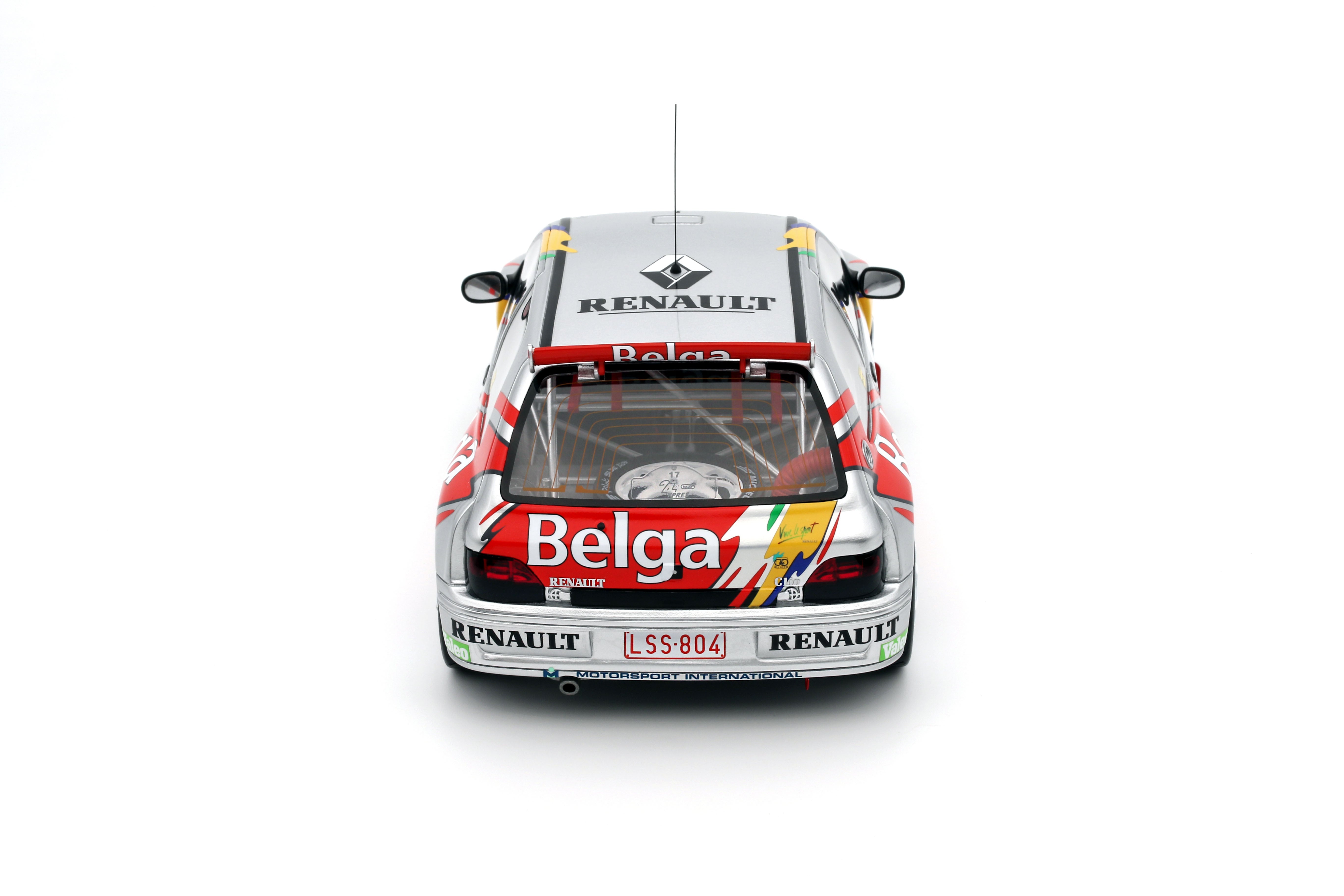 Renault Clio Maxi Belga Rallye Rally Ypres 1995 Munster 1:18