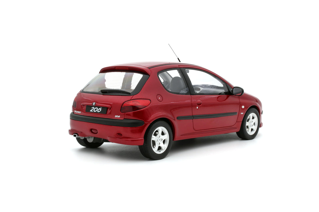 [Preorder] OttOmobile 1:18 PEUGEOT 206 S16 RED 1999
