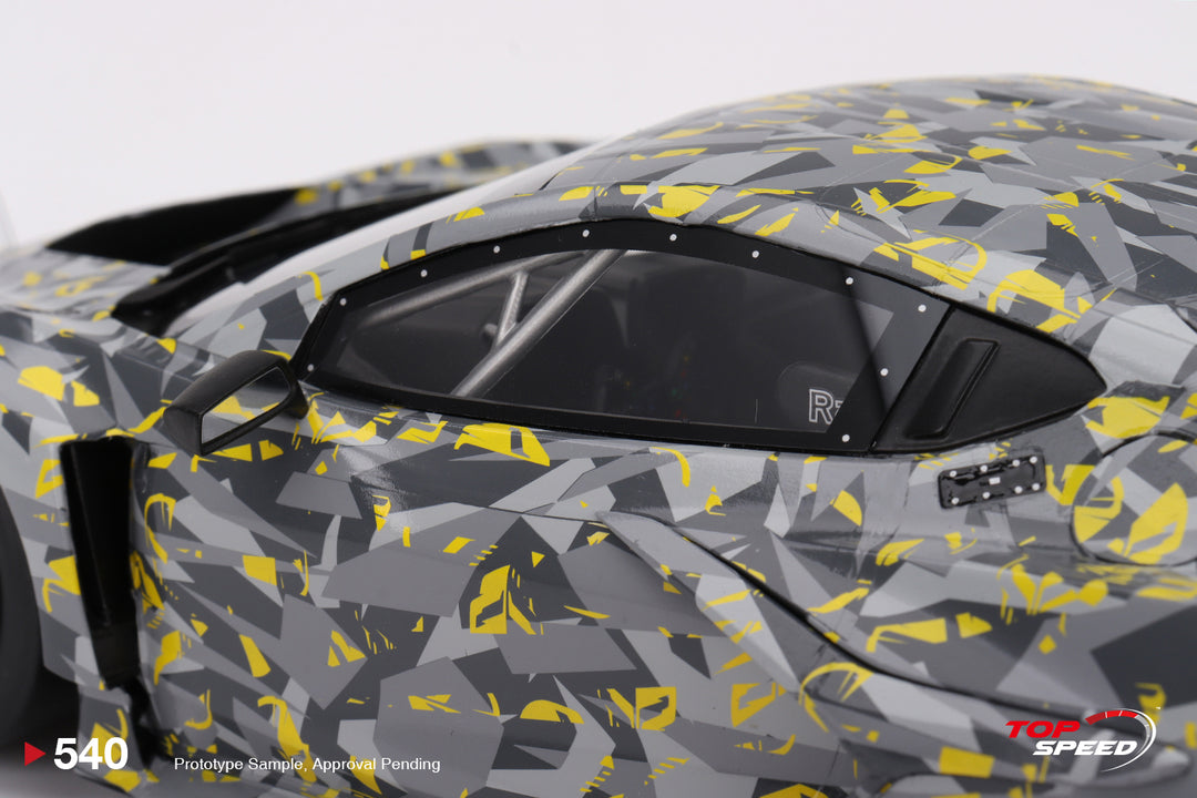 [Preorder] TOPSPEED 1:18 Corvette Z06 GT3.R 2022 Sebring Test Car