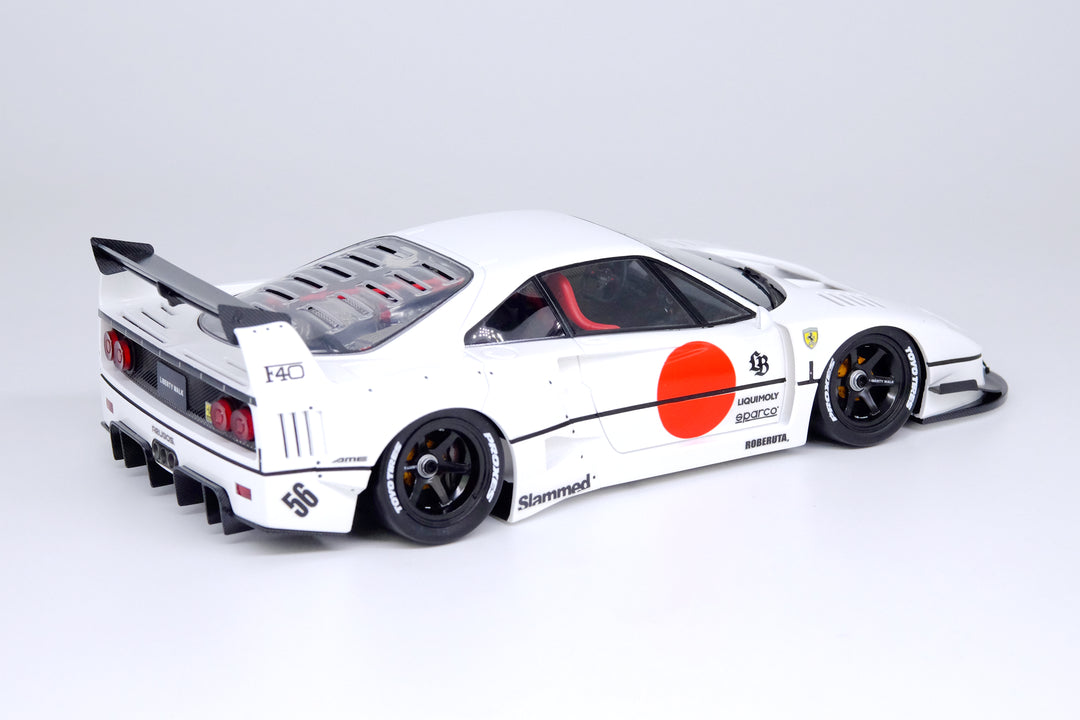 [Preorder] INNO 18 1:18 LBWK F40 White Tokyo Auto Salon 2023