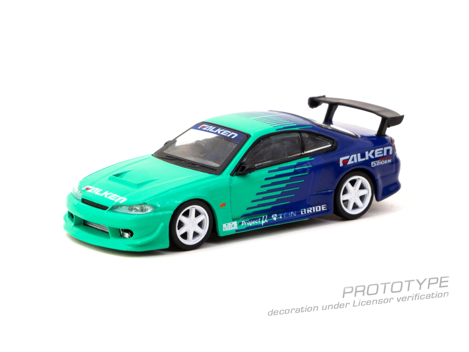 Tarmac Works 1:64 VERTEX Nissan Silvia S15 FALKEN T64G-023-FA